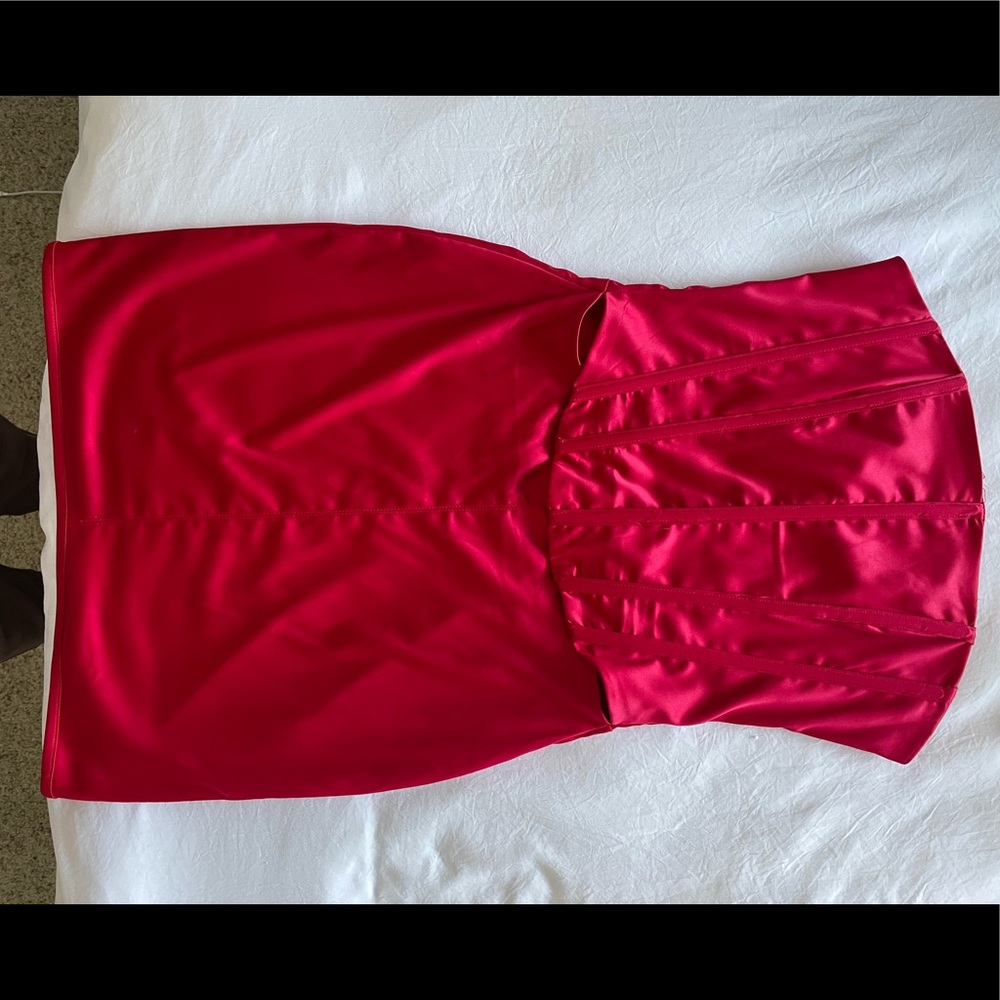 Red dress